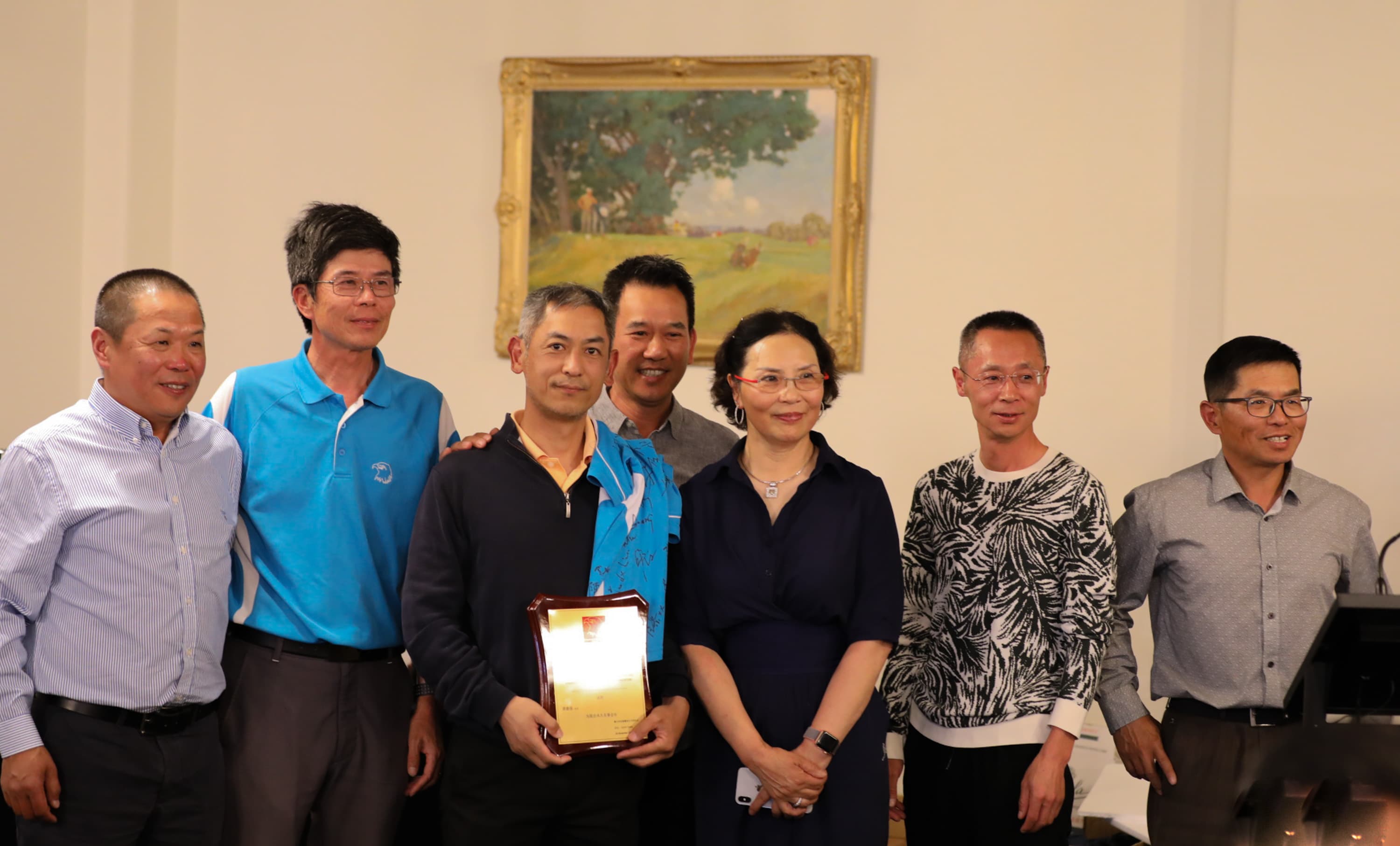 五任会长相聚victoria golf club